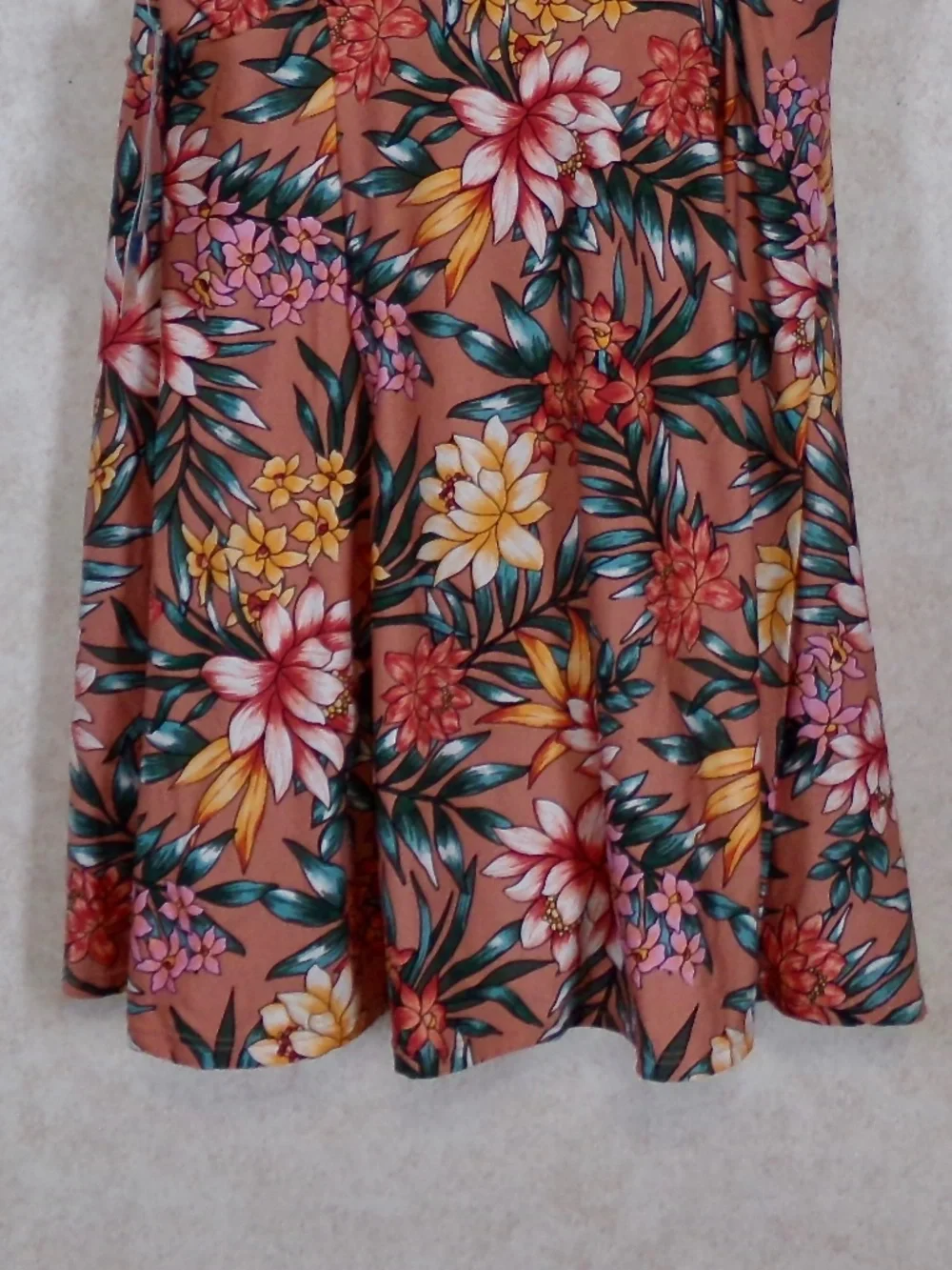 NWT Swim Solutions Rose Pink 1 Pc Swim Dress Bust,Tummy & Waist Support Size 10 - Picture 6 of 10